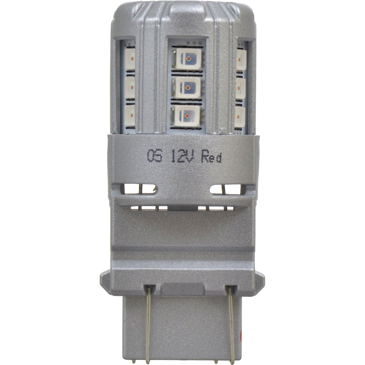 2-PK SYLVANIA 4114 Red LED Automotive Bulb