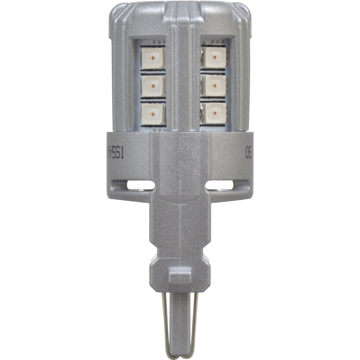 2-PK SYLVANIA 4114 Red LED Automotive Bulb