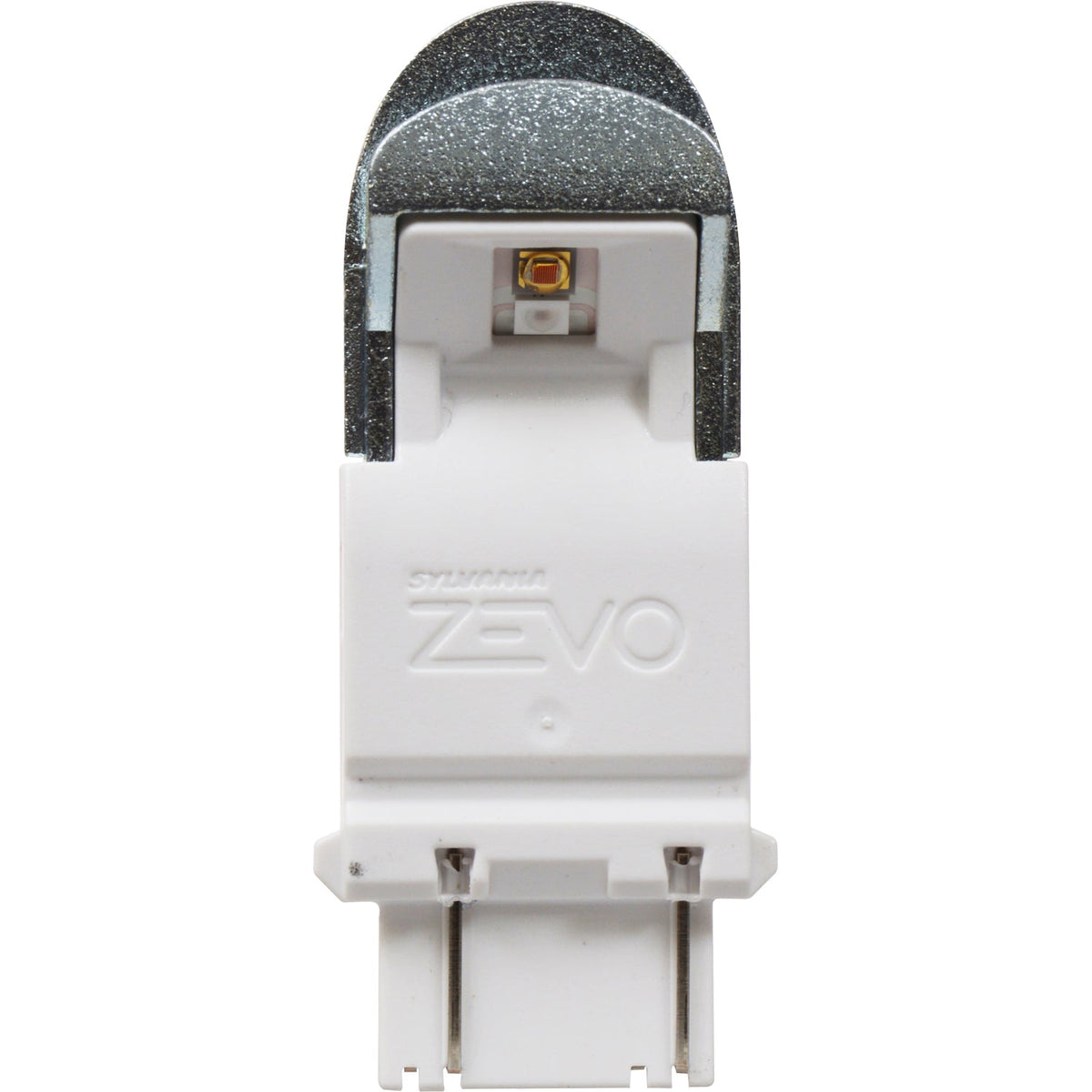 2-PK SYLVANIA ZEVO 4157 Red LED Automotive Bulb