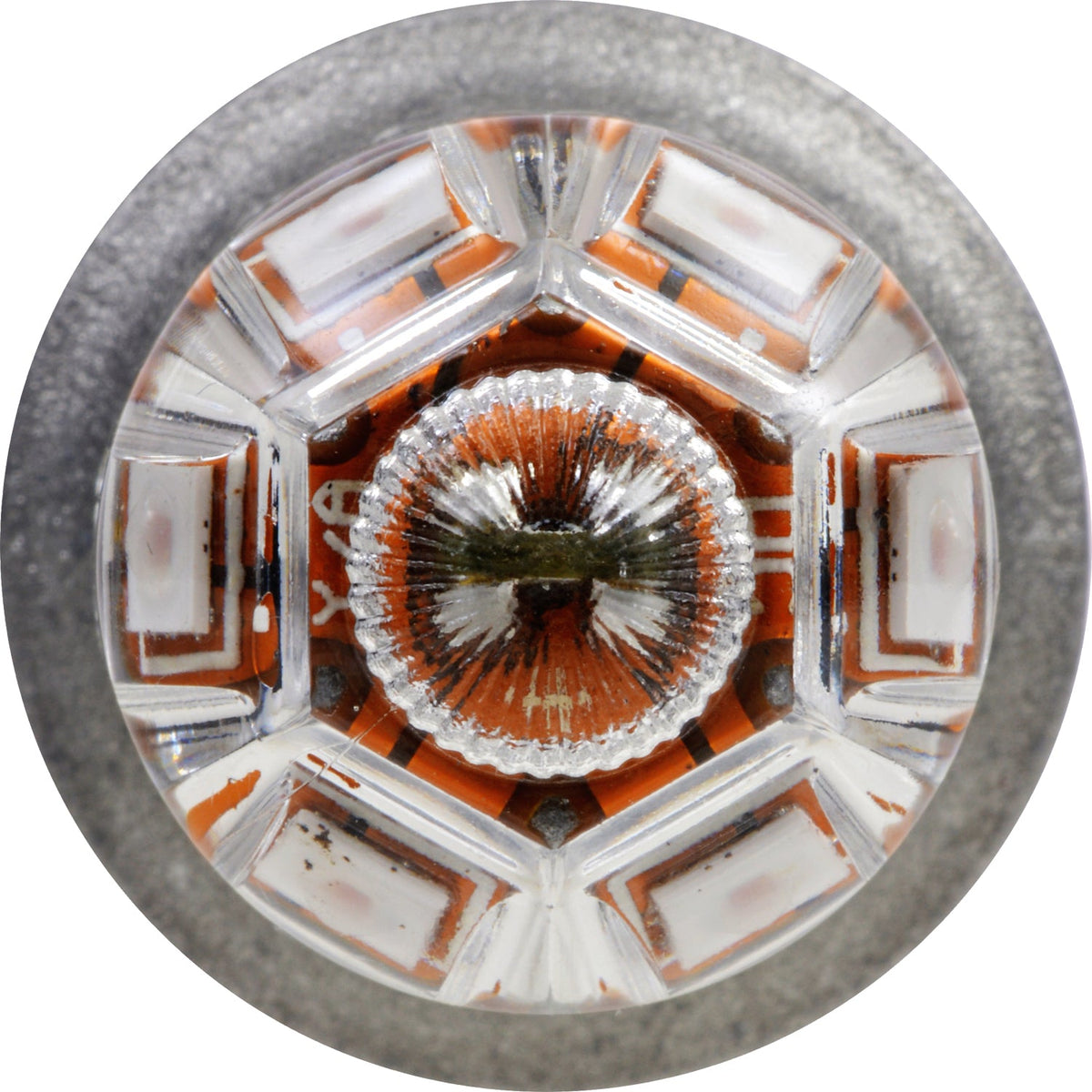 2-PK SYLVANIA ZEVO 7440 T20 Amber LED Automotive Bulb