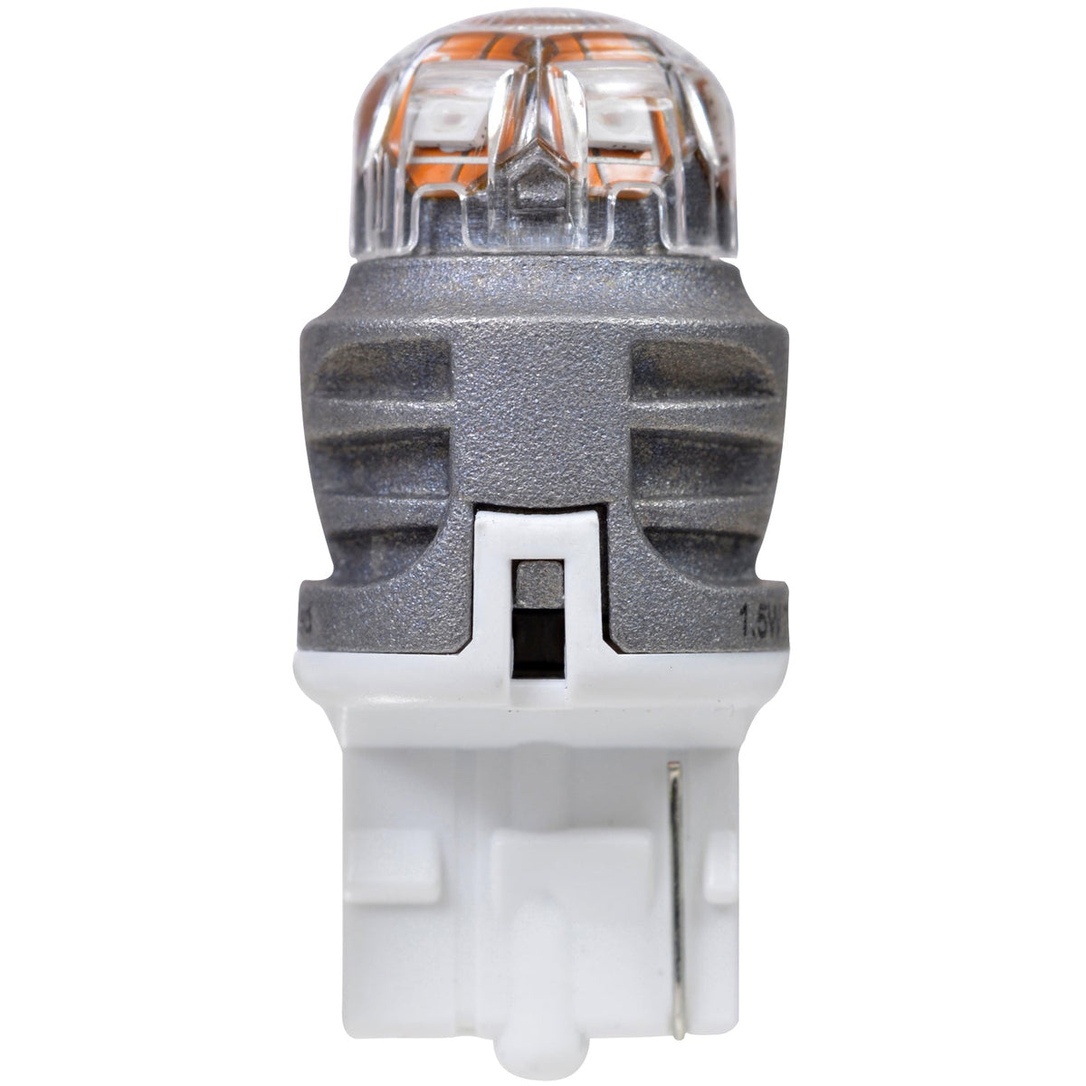 2-PK SYLVANIA ZEVO 7440 T20 Red LED Automotive Bulb