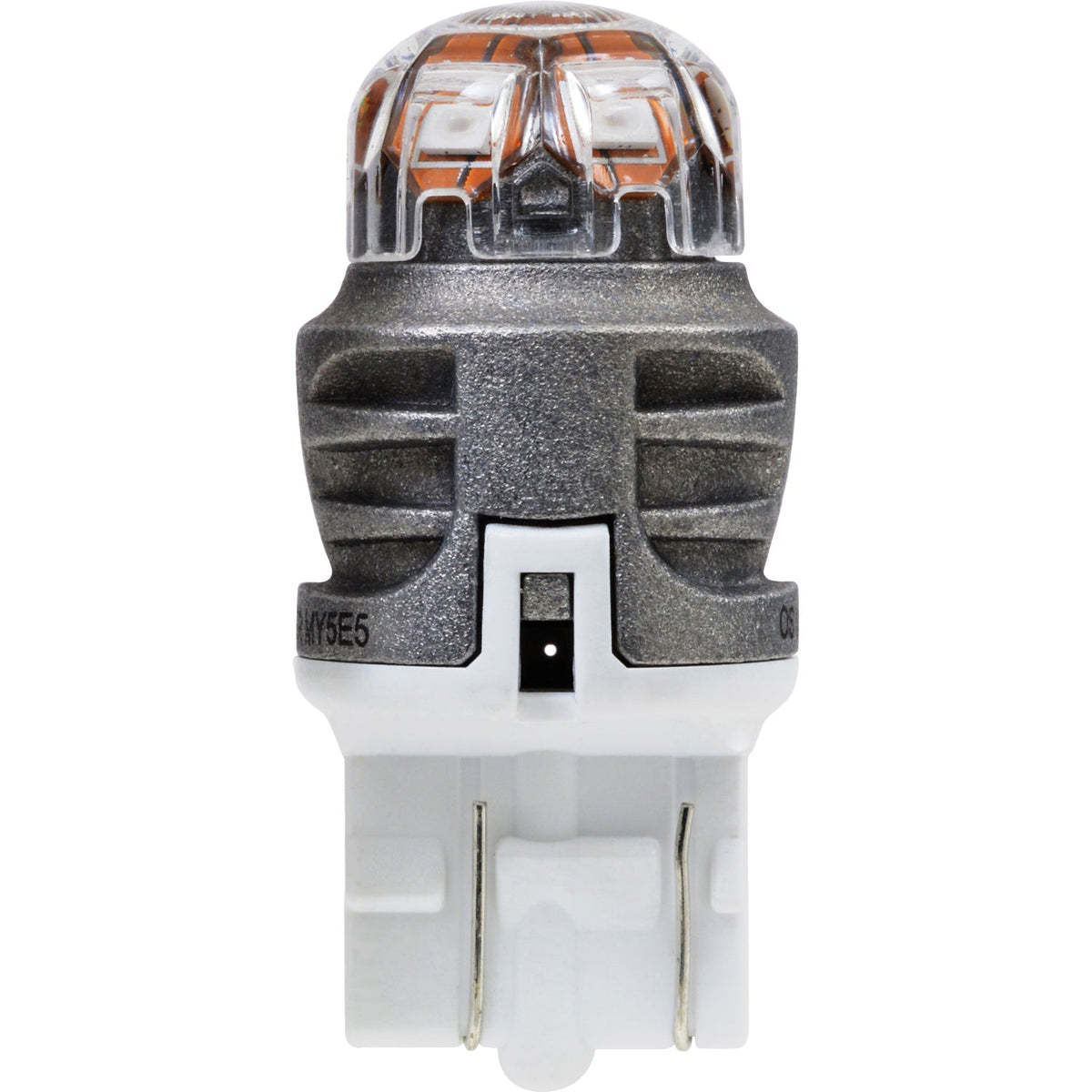 2-PK SYLVANIA ZEVO 7443 T20 Red LED Automotive Bulb