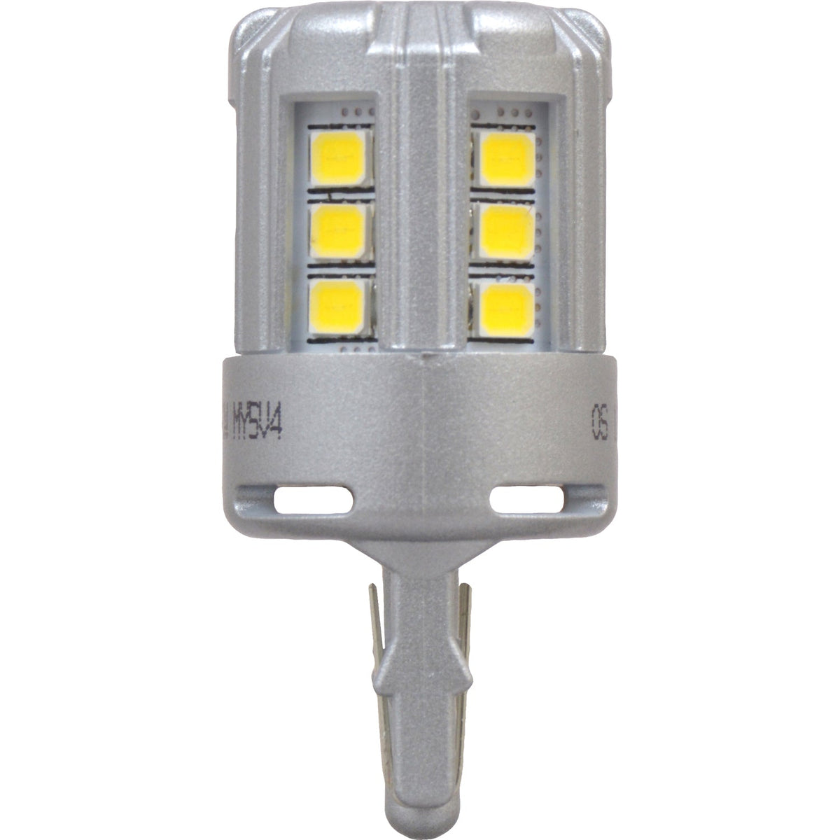 2-PK SYLVANIA 7444 T20 White LED Automotive Bulb