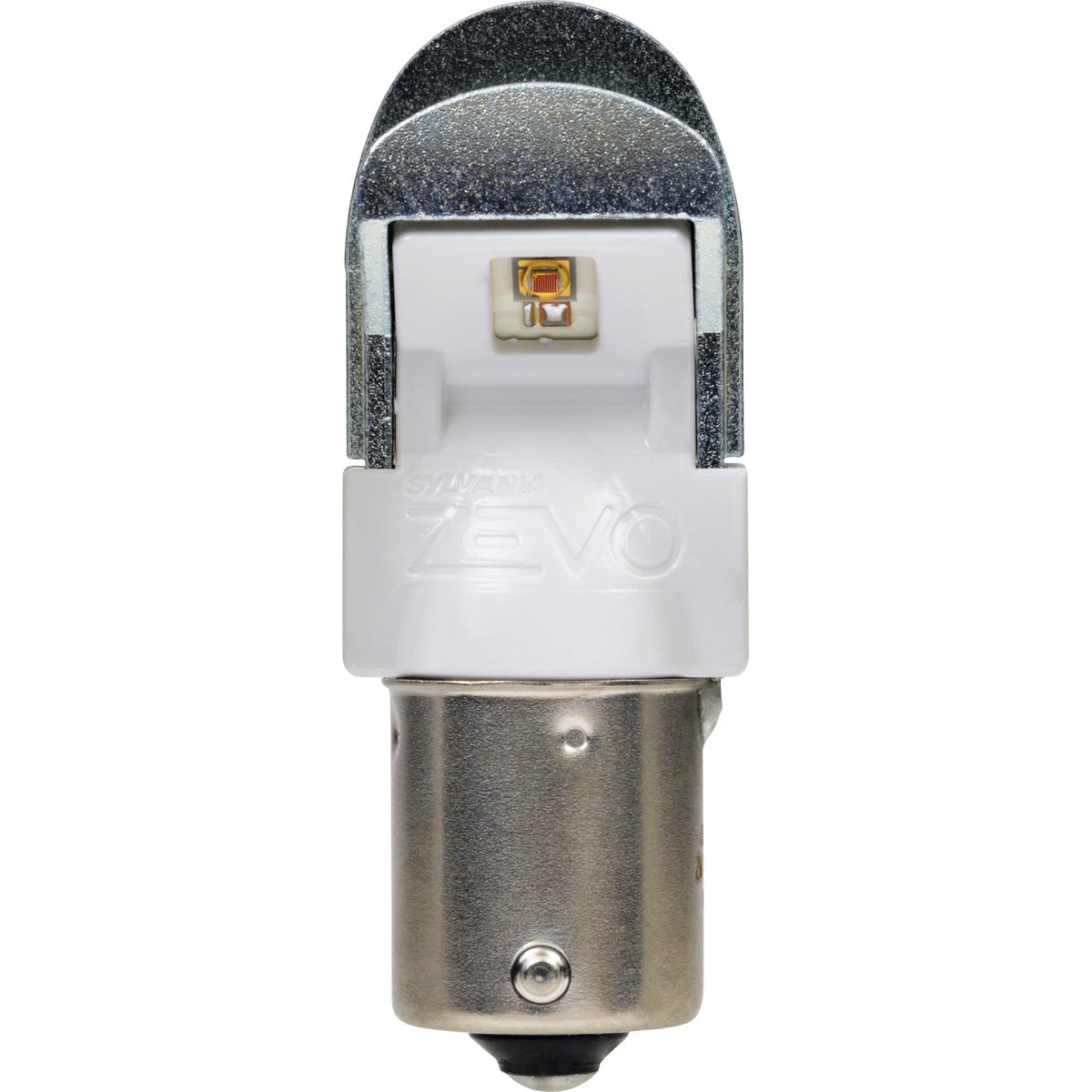 2-PK SYLVANIA 7506 ZEVO LED Red Automotive Light Bulb