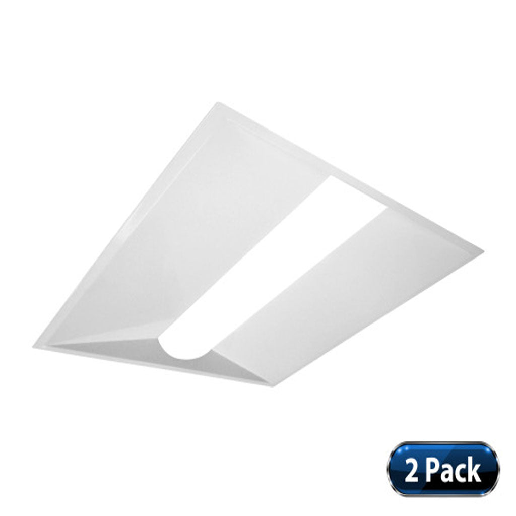 2Pk - Nicor TACS2 Series Selectable 2x2 Architectural LED Troffer