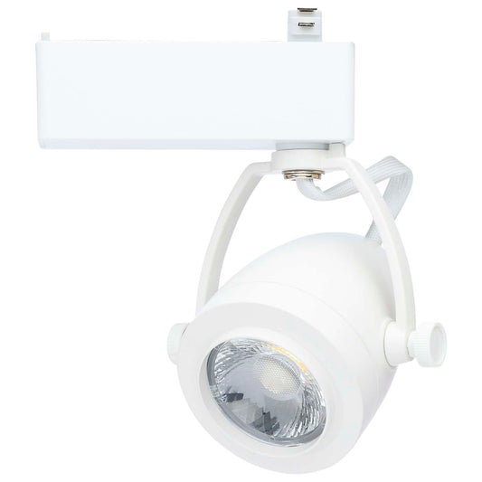 Satco 12W LED Track Head Pinch Back White Finish